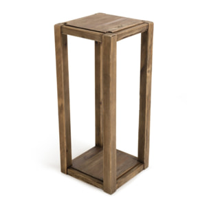 SANDY - Sellette marron bois Pin recyclé