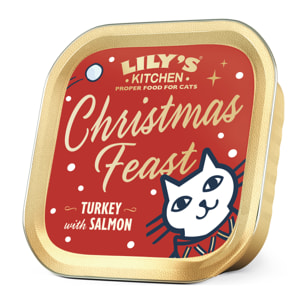 Lot de 19 - Lily’s Kitchen Délice de dinde jambon et cranberry pour chats 85 g