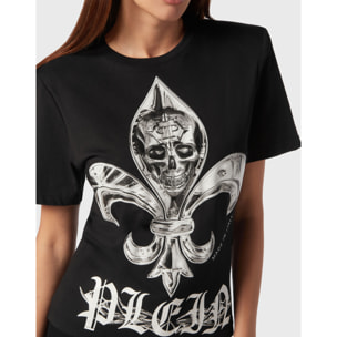 PHILIPP PLEIN T-Shirt Round Neck CHROME