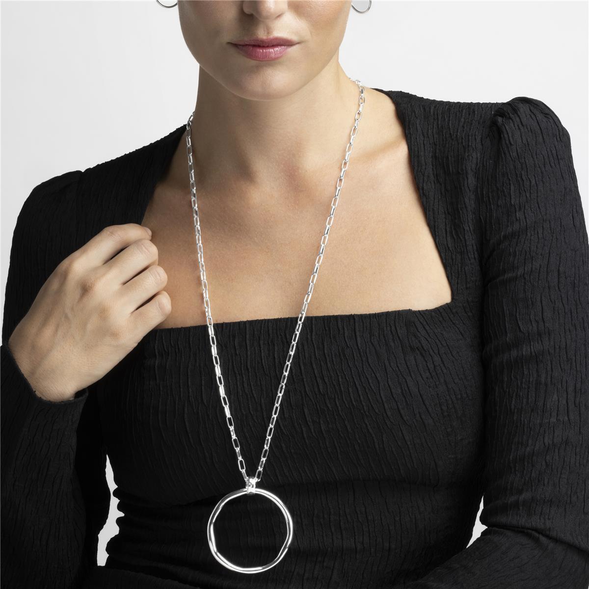 Collar Lux by Lux acabado en rodio