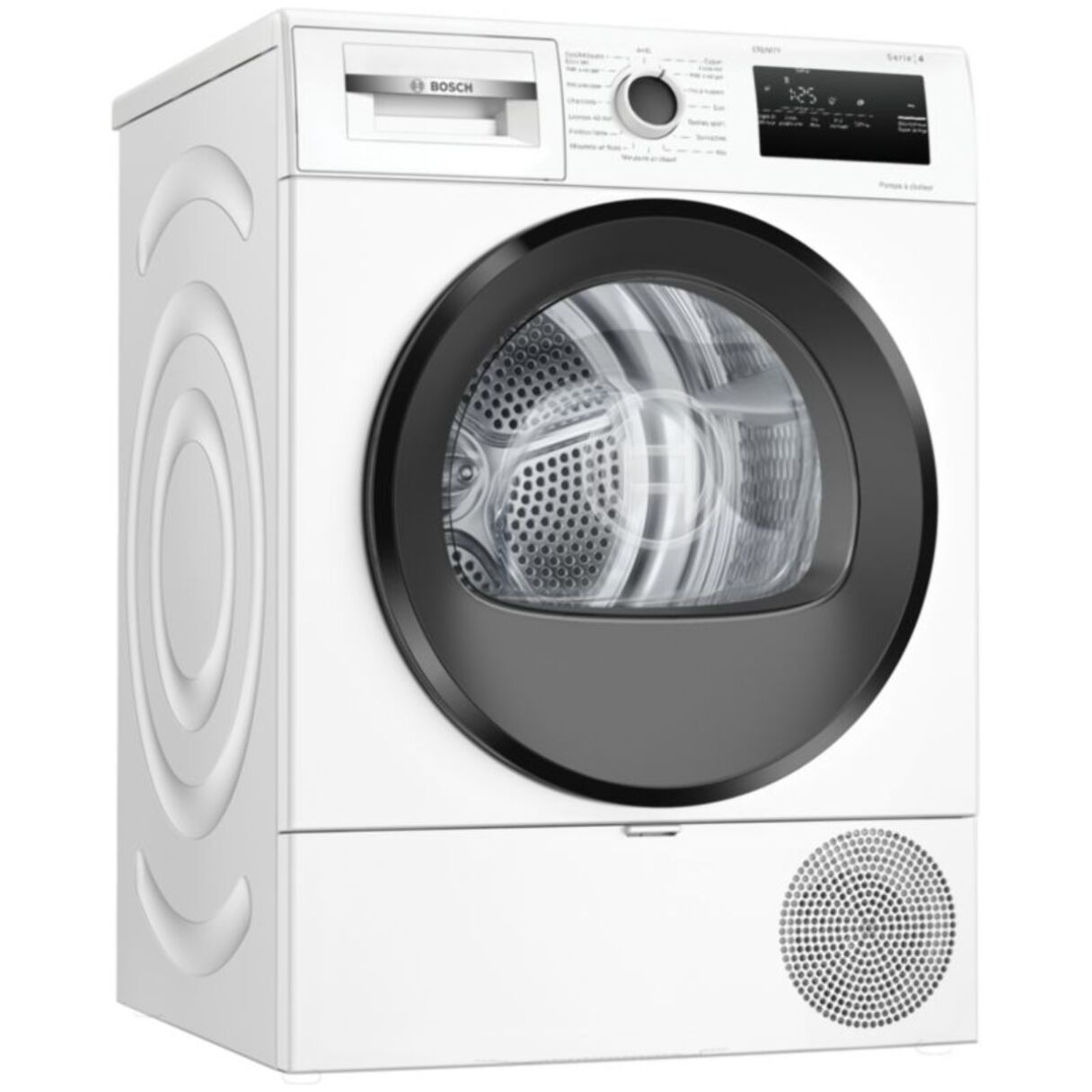 Sèche linge pompe à chaleur BOSCH WTH8520BFR, SERENITY, Série 4