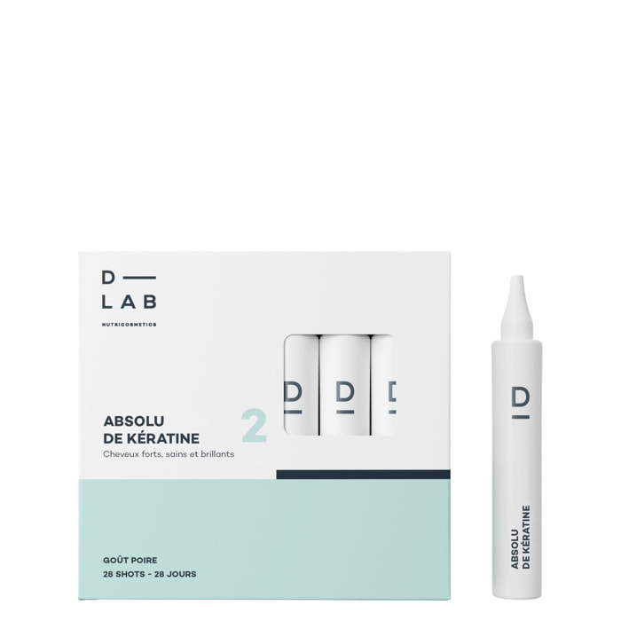 Absolu de Kératine - Cure Cheveux et Ongles 28 Shots