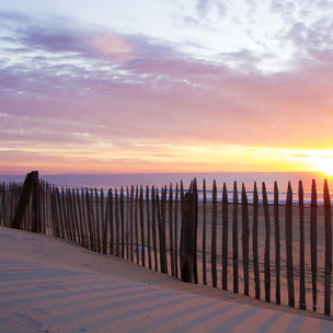 Tableau coucher du soleil Tableau alu Dibond