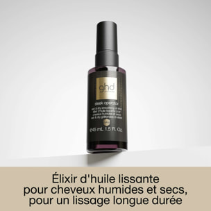 Élixir d'huile lissante - ghd Sleek Operator - Pour cheveux humides et secs - 45ml