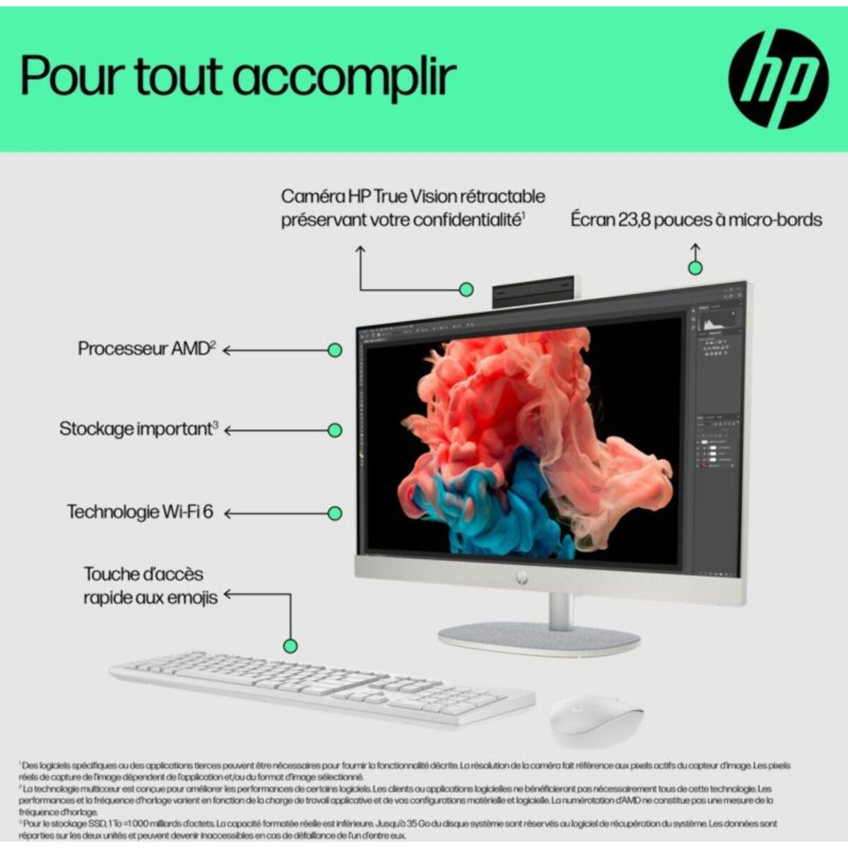 Ordinateur tout-en-un HP 24-cr0067nf