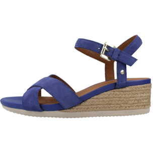 Sandalias Mujer de la marca GEOX  modelo D ISCHIA CORDA AZUL