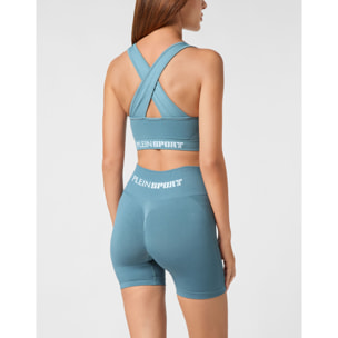 PLEIN SPORT Sports Bra LOGO
