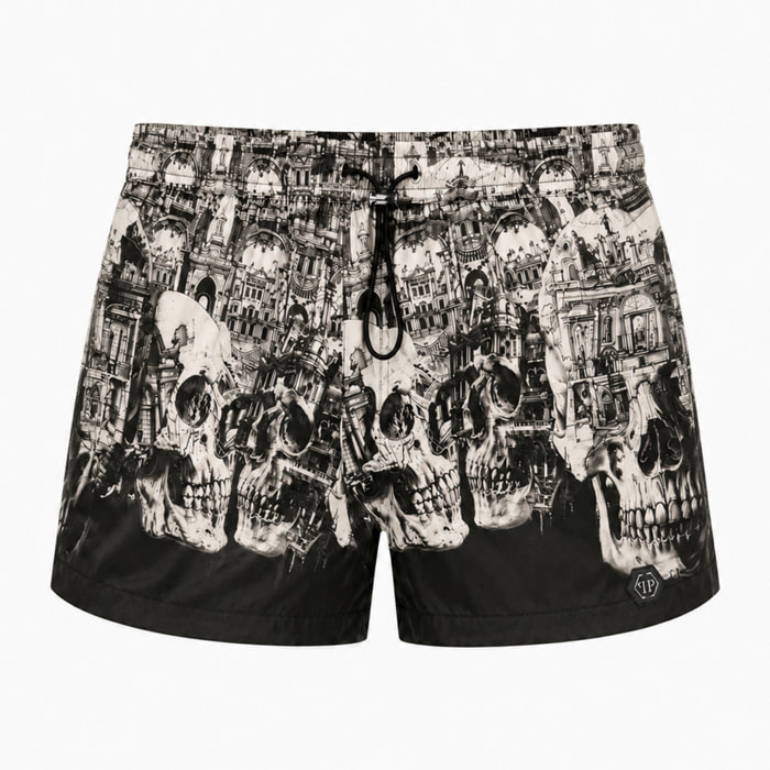 PHILIPP PLEIN Pantalones cortos SKULL