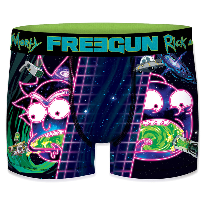 Calzoncillo boxer FREEGUN Rick y Morty para hombre