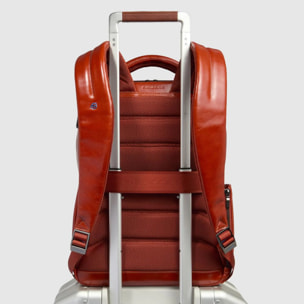 Piquadro Zaino da viaggio fast-check porta pc e iPad® con protezioni antiurto e RFID, personalizzabile