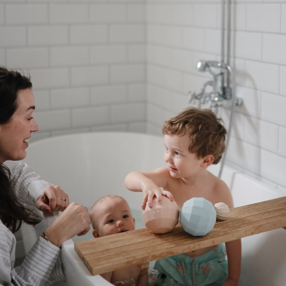 Mushie Pack 3 Esferas Sensoriales Solid