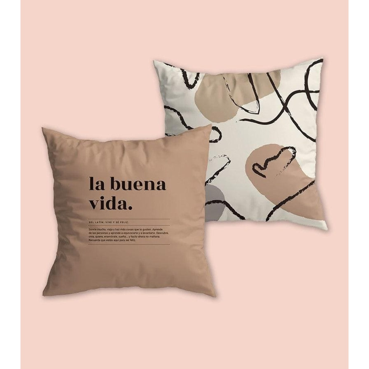 Funda Cojín "La buena vida" New Collection