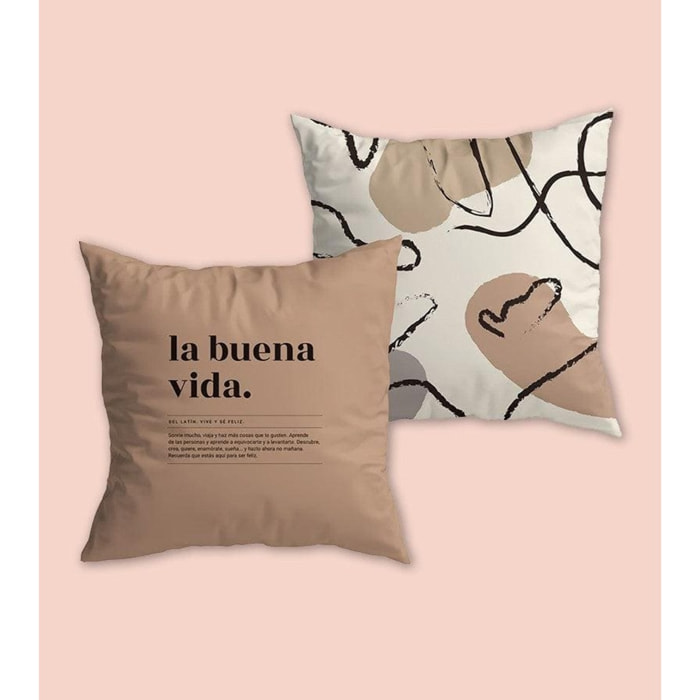 Funda Cojín "La buena vida" New Collection