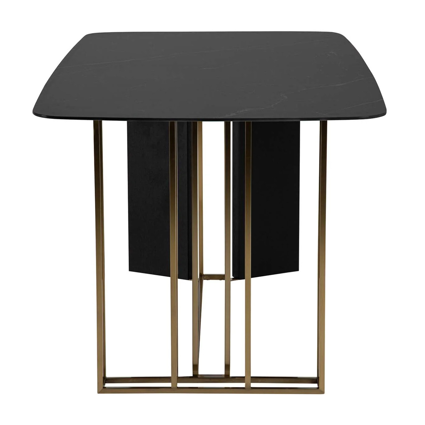 Mesa Comedor Piedra Acero Inoxidable Calcis 180x90x77cm