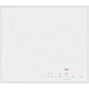 AEG Placa de inducción Serie 5000 Induction de 60 cm IKB63300FW