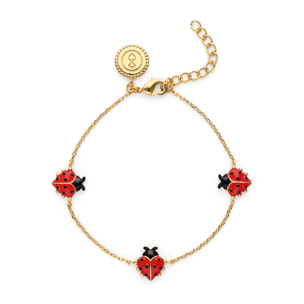 Bracciale Ladybug Placcato Oro