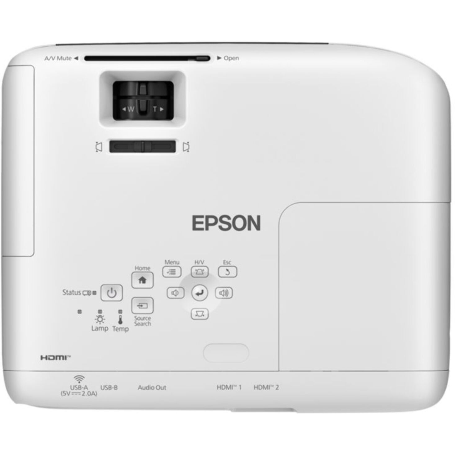 Vidéoprojecteur home cinéma EPSON EB-FH08 - Full HD 1080p - 3600 lumens - 3LCD