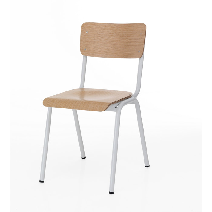 ORESTELUCHETTA set 4 sedie MURPHY WOOD