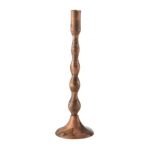 J-Line bougeoir sha - métal - cuivre - medium