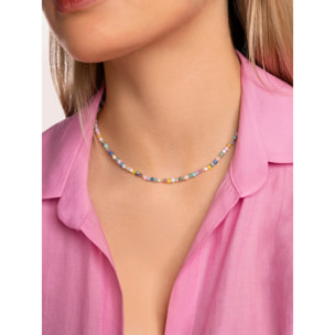 Collana Altea Colors  in Acciaio Placcato Oro