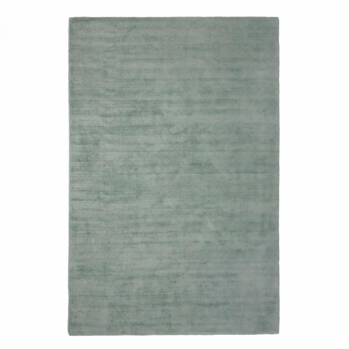 Tapis artisanal doux et soyeux tufté main en viscose