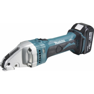 Cisaille à tôle 18V LXT - MAKITA - 2 batteries 18V 5.0Ah - chargeur - MakPac - DJS161RTJ