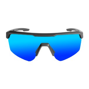 Gafas de ciclismo OCEAN ROAD - Negro mate / Revo azul