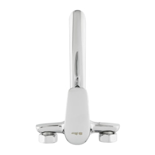 S-Line Pro 100 mitigeur de lavabo mural 100 mm, chrome (SIKOBSLPRO26110)