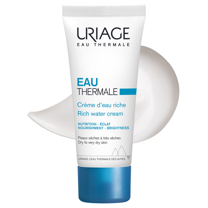 Eau Thermale - Crème d'Eau Riche - Hydrate, Nourrit & Illumine 40 ml