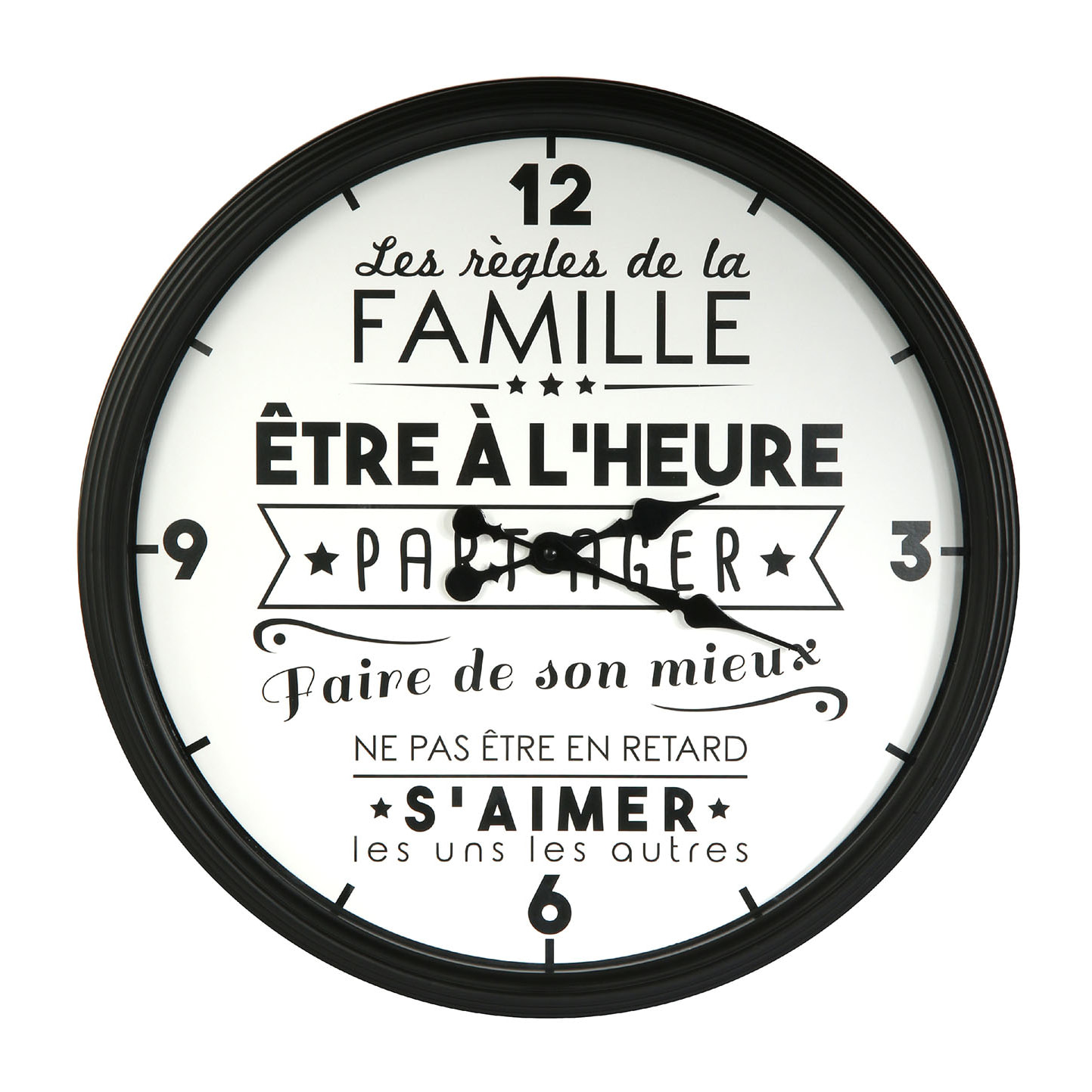 Horloge La Vie En Famille