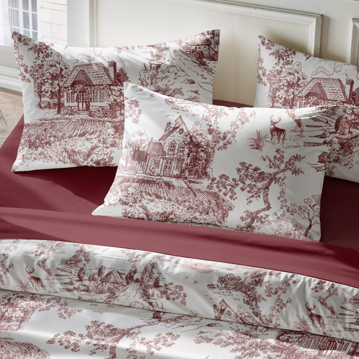 Funda de Almohada Marget Rojo