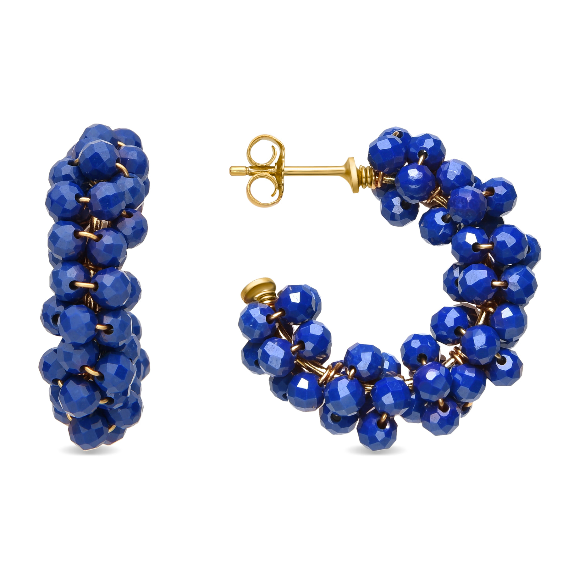 Pendientes Silka acabado oro amarillo 18k