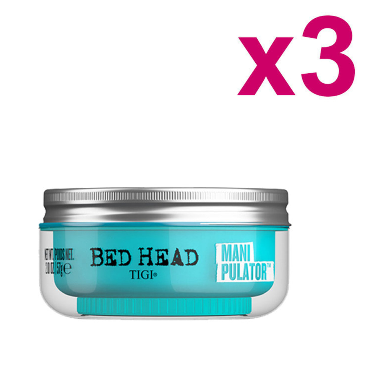 TIGI Kit Bed Head Manipulator Texturizing Putty 57ml 3 Pezzi