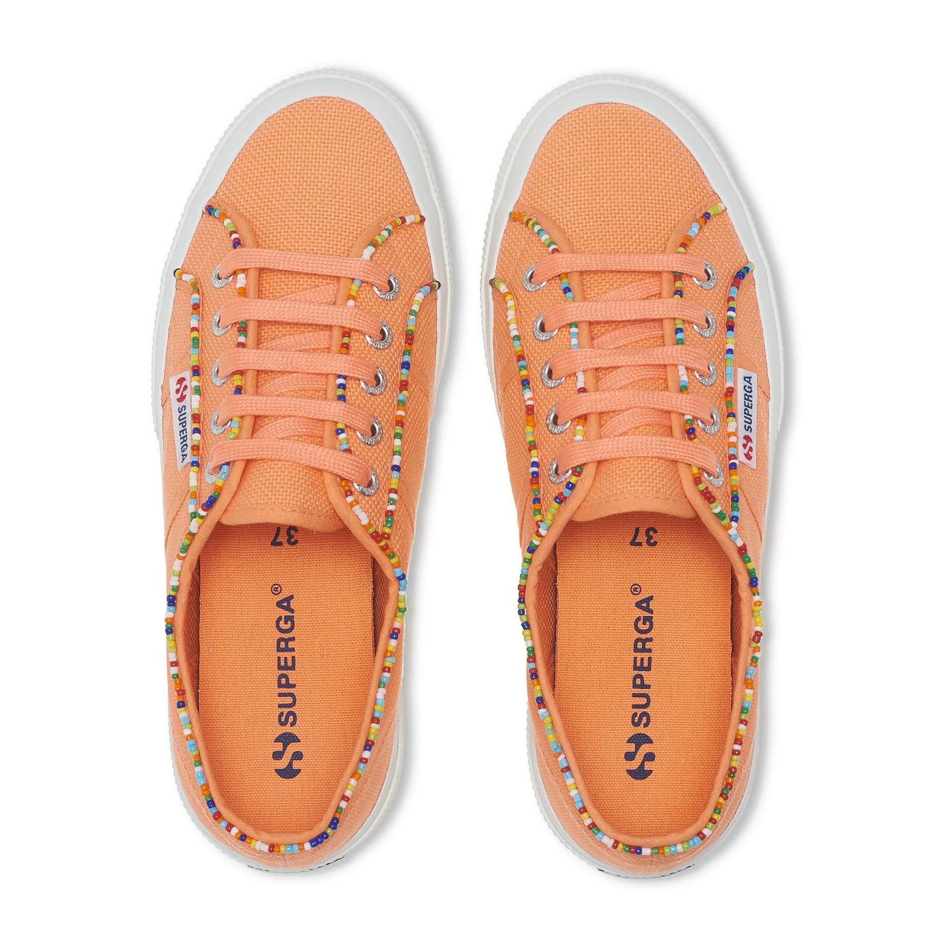 Superga - Donna Arancione - 2750 Multicolor Beads