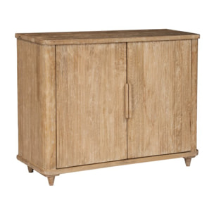 Buffet Alen -bois massif de mangue-couleur arabica 105 x 80 x 38 cm