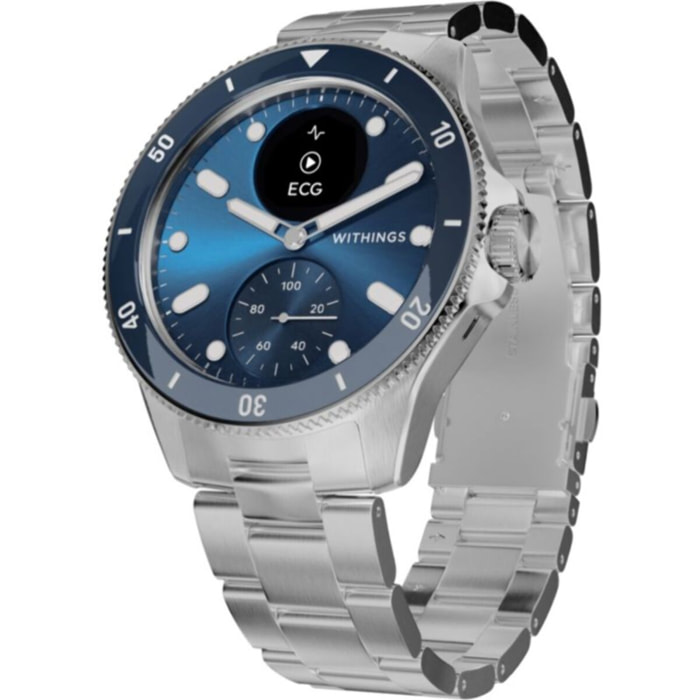 Montre santé WITHINGS Scanwatch Nova Bleue