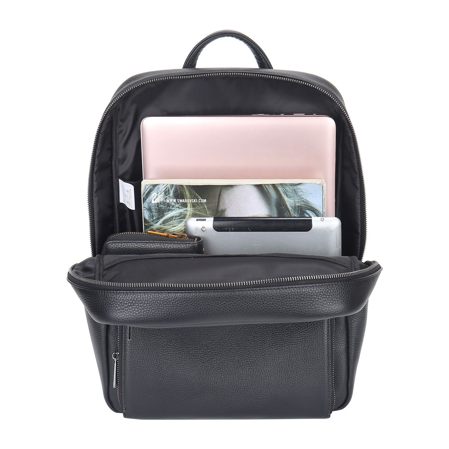 Zaino unisex in vera pelle - Modello False - Casual - 42.0 x 30.0 x 13.0 cm