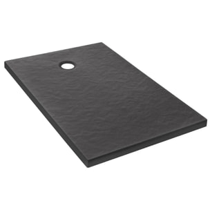 Receveur de douche 120 x 80 Ipso rectangle gris anthracite