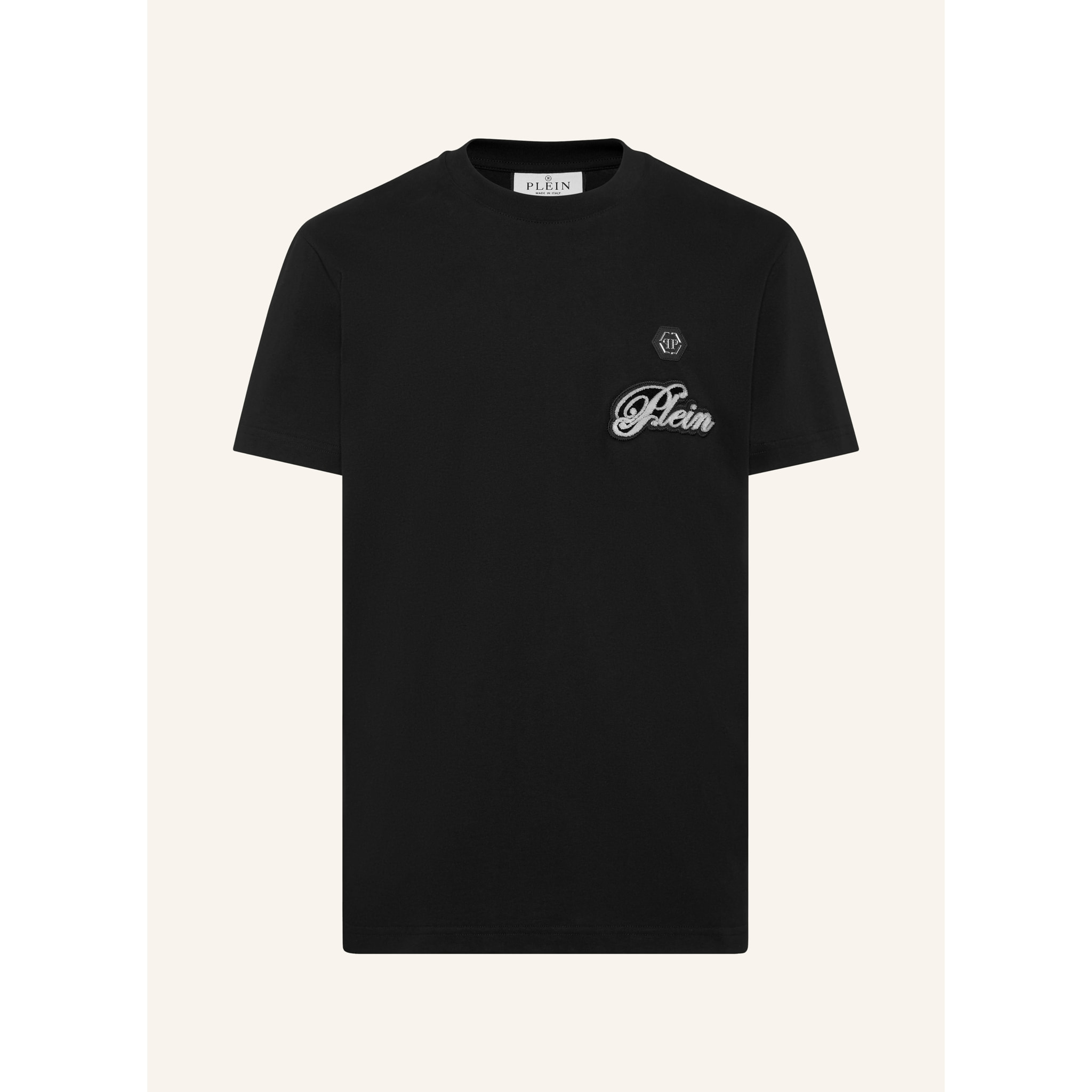 PHILIPP PLEIN T-Shirt Round Neck Ss SIGNATURE