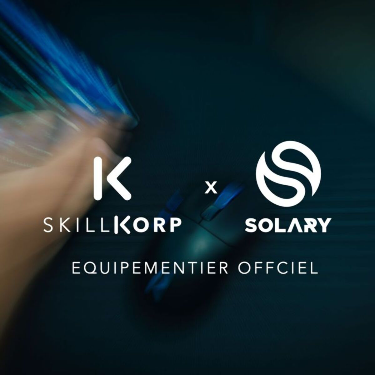 Souris Gamer Sans Fil SKILLKORP M20 Noir Ultimate 1K