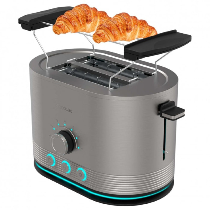 Cecotec Grille-pain vertical Shine&Toast Double