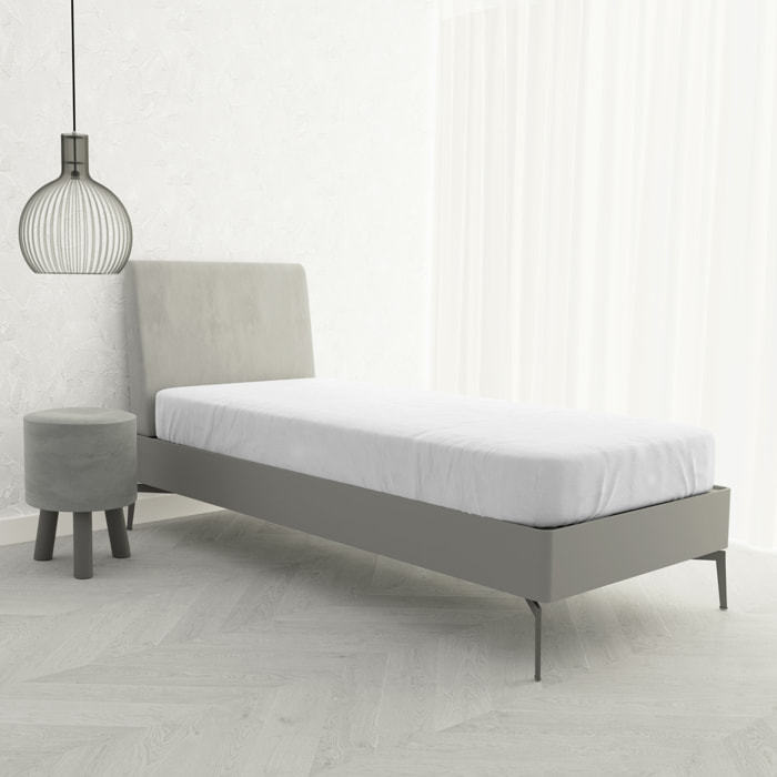 LENZUOLO SOTTO CON ANGOLI MAX COLOR, 100% COTONE MADE IN ITALY - SINGOLO