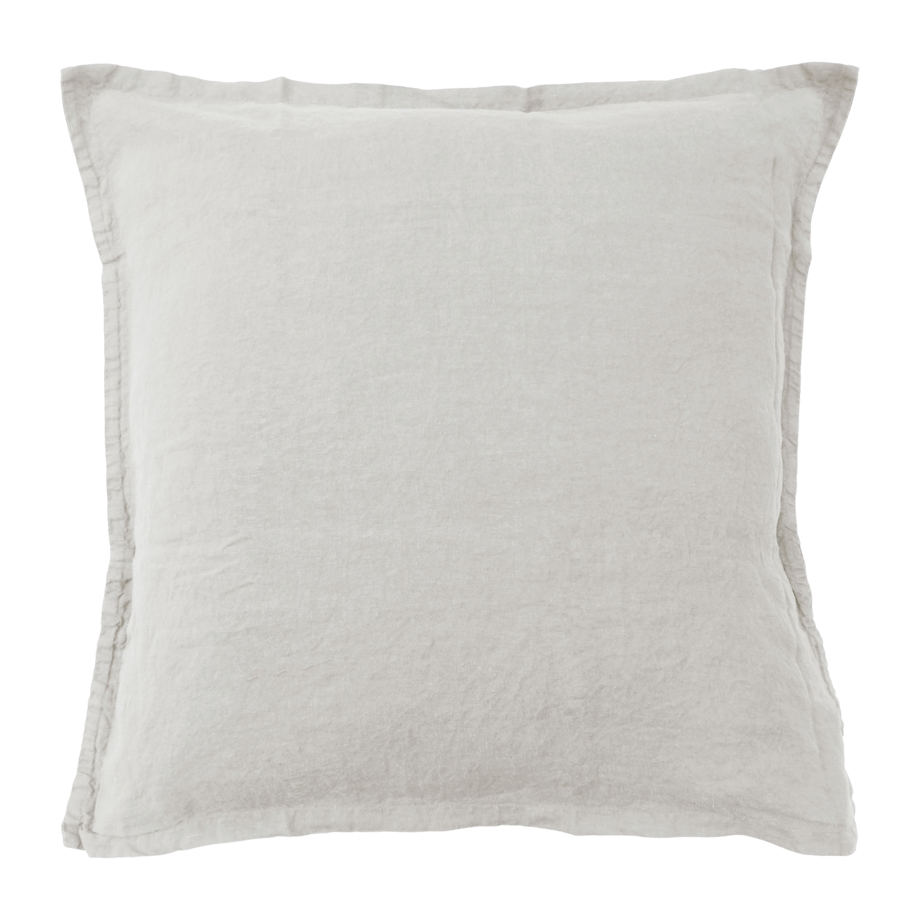 Housse de coussin en lin lavé, RÊVE DE LIN