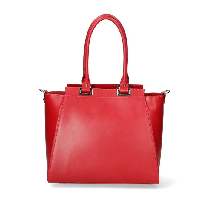 Borsa a mano da donna - Modello Fatima - 100% pelle - 33.0 x 28.0 x 16.0 cm
