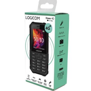 Téléphone portable LOGICOM Xtrem Noir 4G