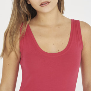 Canotta palestra da donna RAITA amarena