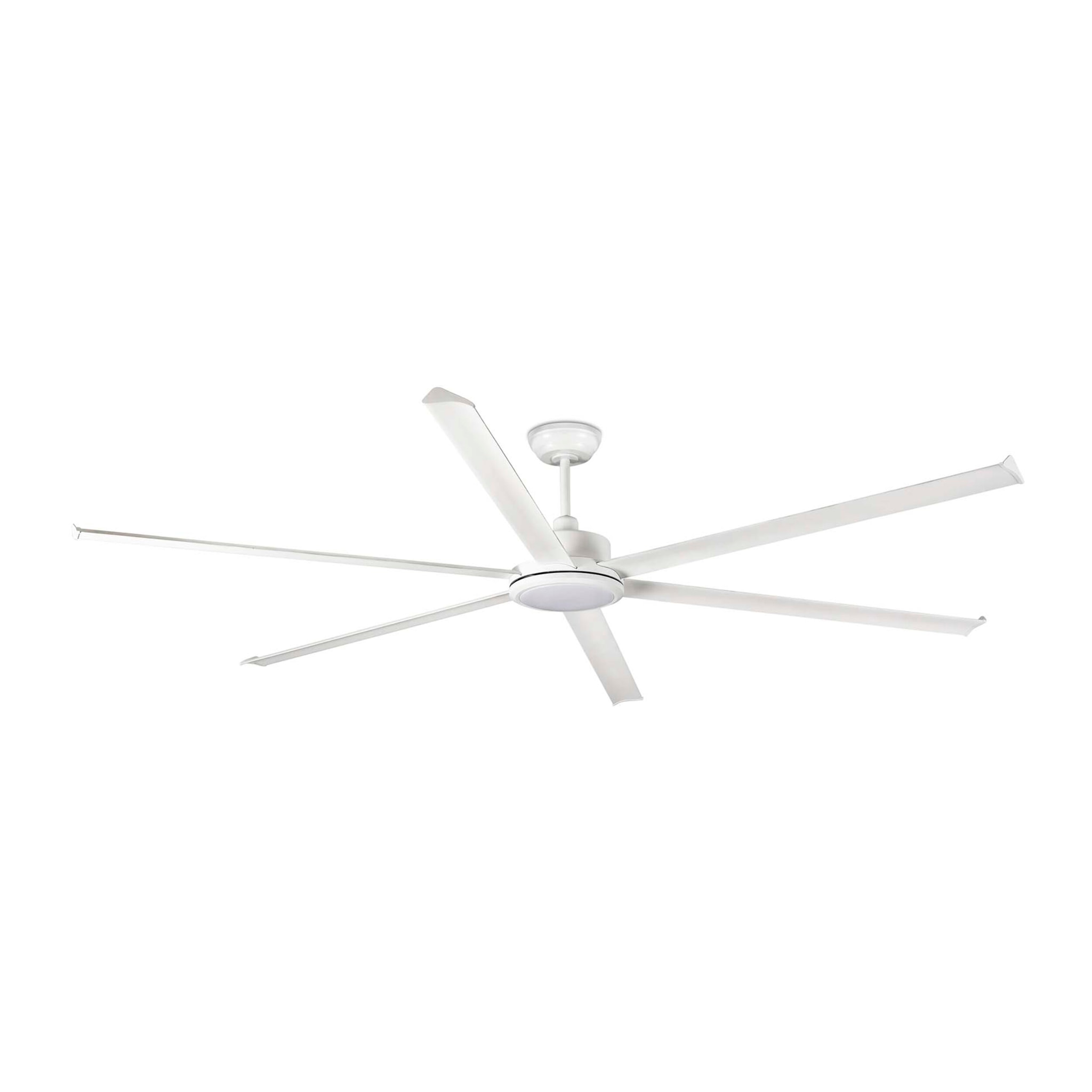 ROTTERDAM 25 XXL LED Ventilateur de plafond blanc