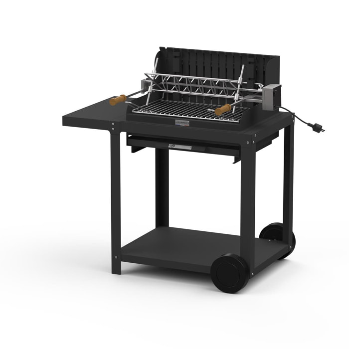 Barbecue Mendy 54*32 Sur Chariot - LE MARQUIER