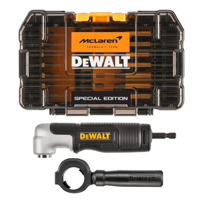 Coffret d'embouts avec renvoi d'angle édition limitée McLaren - DEWALT - DT70782-QZ