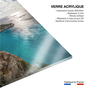 Tableau bleu méditerranéen Tableau plexiglas